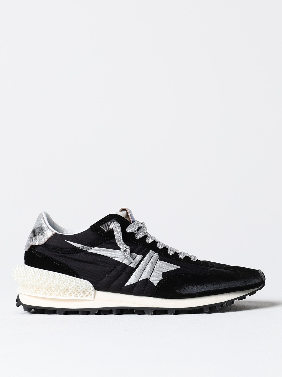 Giglio Sneakers Running Marathon Golden Goose in camoscio e nylon