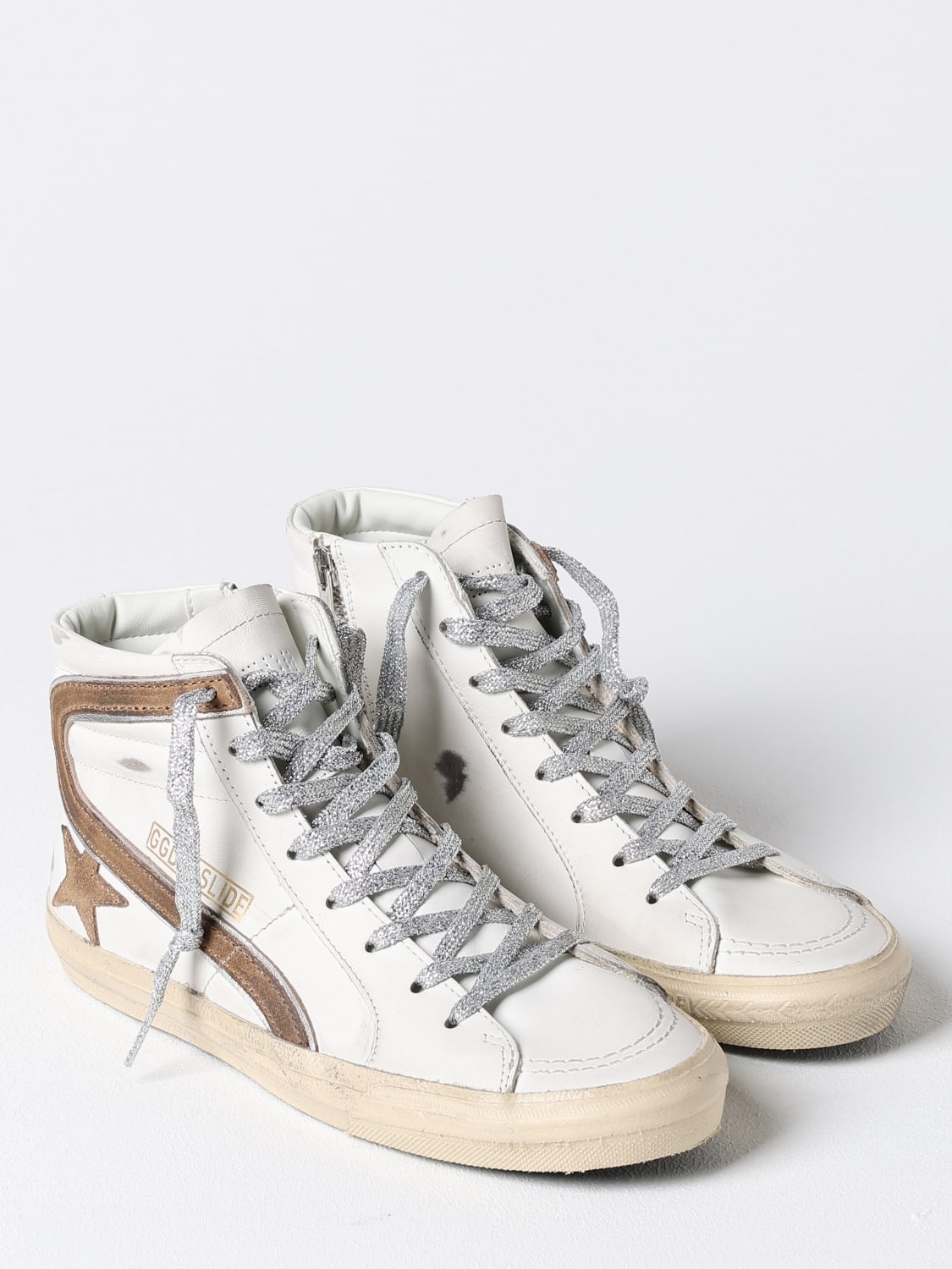 GOLDEN GOOSE SNEAKERS: Sneakers woman Golden Goose, White - Img 2