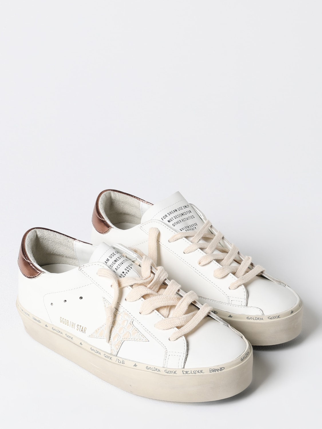 GOLDEN GOOSE SNEAKERS: Sneakers woman Golden Goose, White - Img 2