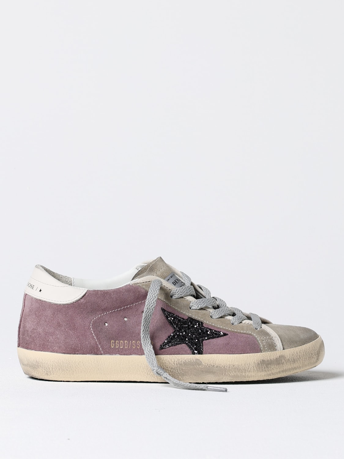 Giglio Sneakers Super-Star Golden Goose in camoscio used