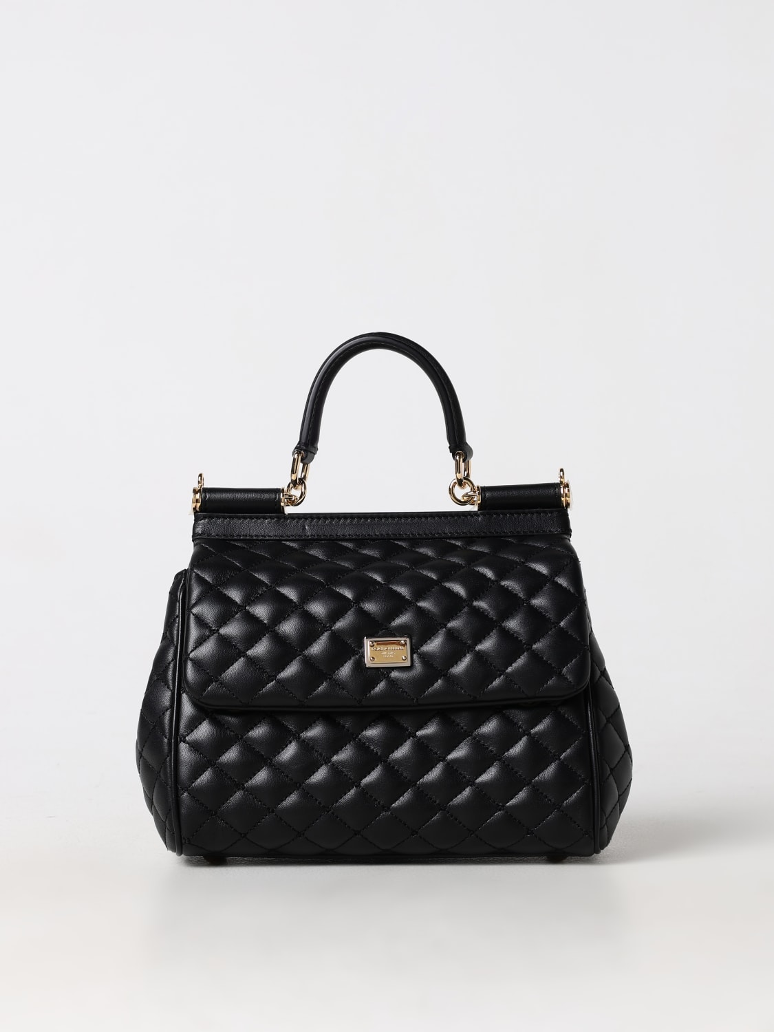 DOLCE & GABBANA MINI BAG: Shoulder bag woman Dolce & Gabbana, Black - Img 1