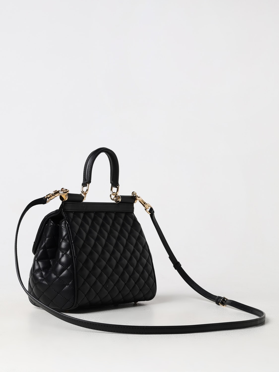 DOLCE & GABBANA MINI BAG: Shoulder bag woman Dolce & Gabbana, Black - Img 3