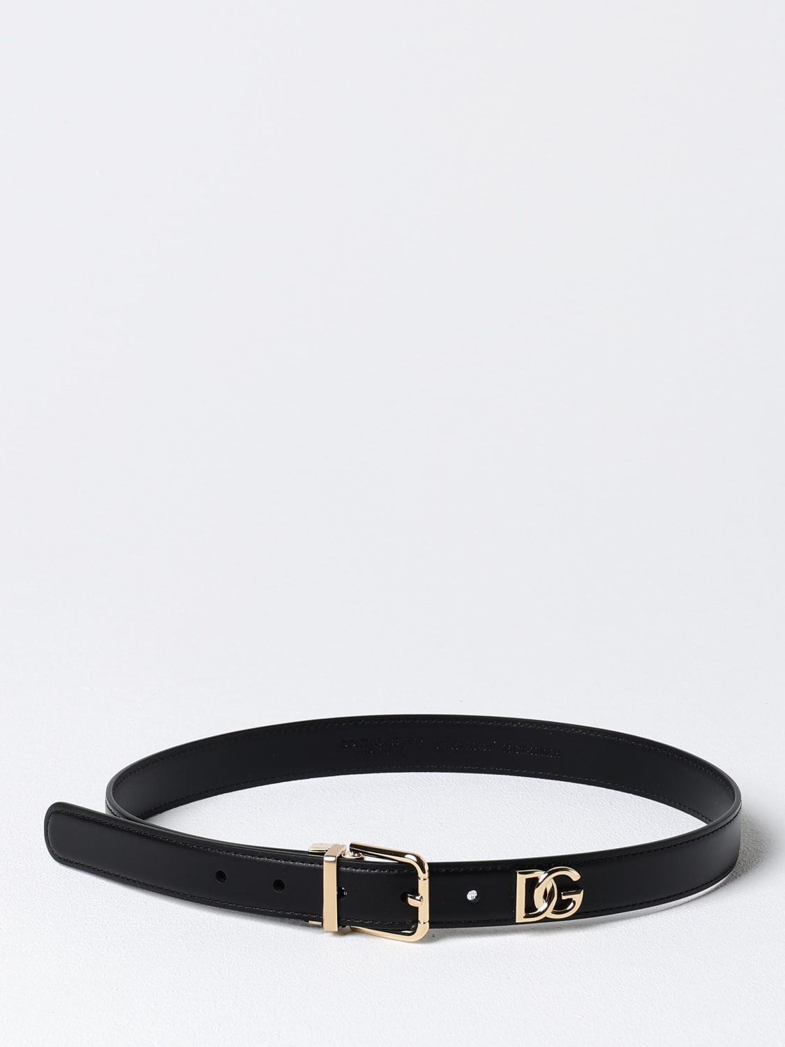 DOLCE & GABBANA BELT: Belt woman Dolce & Gabbana, Black - Img 1