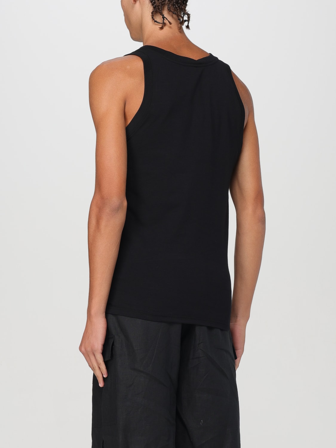 DOLCE & GABBANA TANK TOP: Tank top men Dolce & Gabbana, Black - Img 3