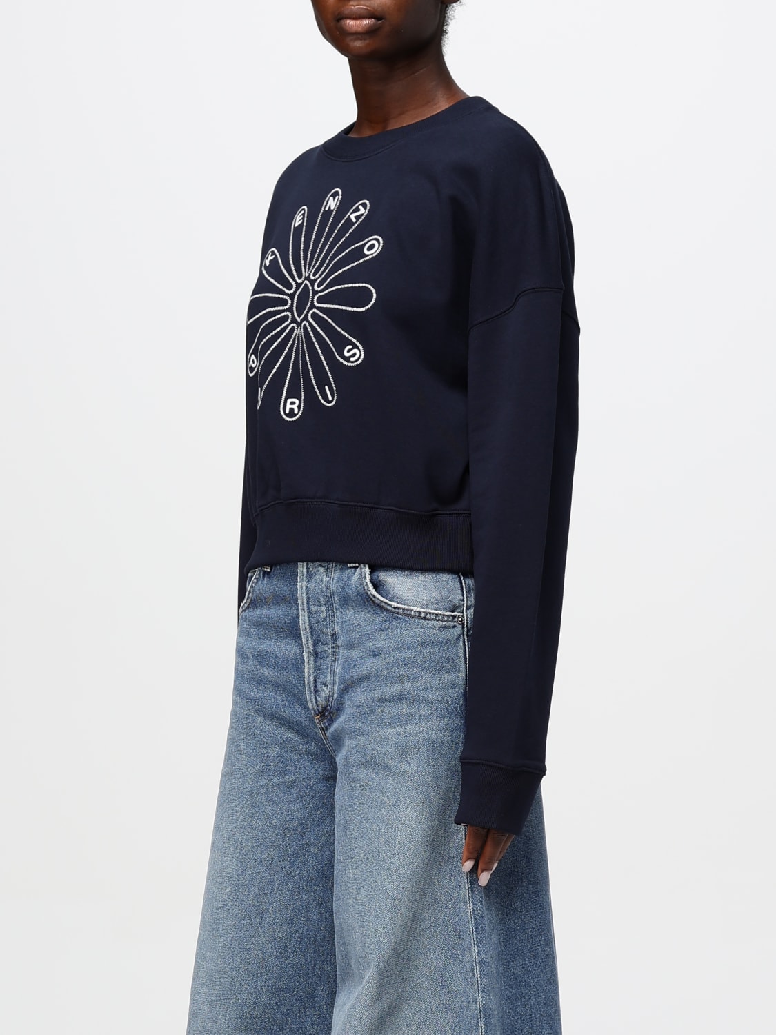 KENZO SWEATSHIRT: Sweatshirt damen Kenzo, Blau - Img 3