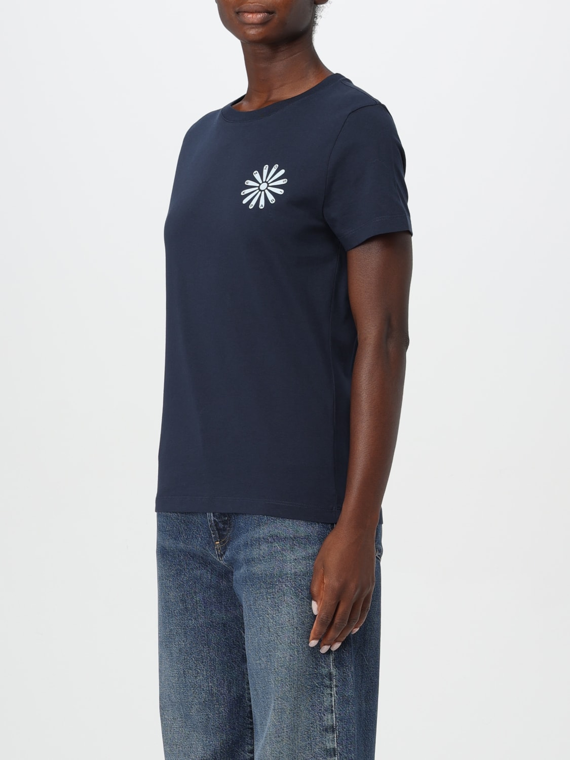 KENZO T-SHIRT: T-shirt woman Kenzo, Navy - Img 3