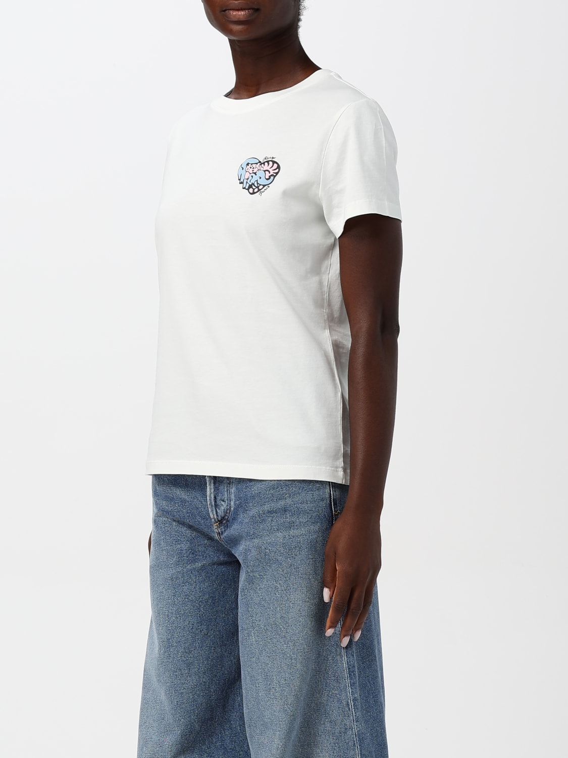 KENZO T-SHIRT: T-shirt woman Kenzo, White - Img 3