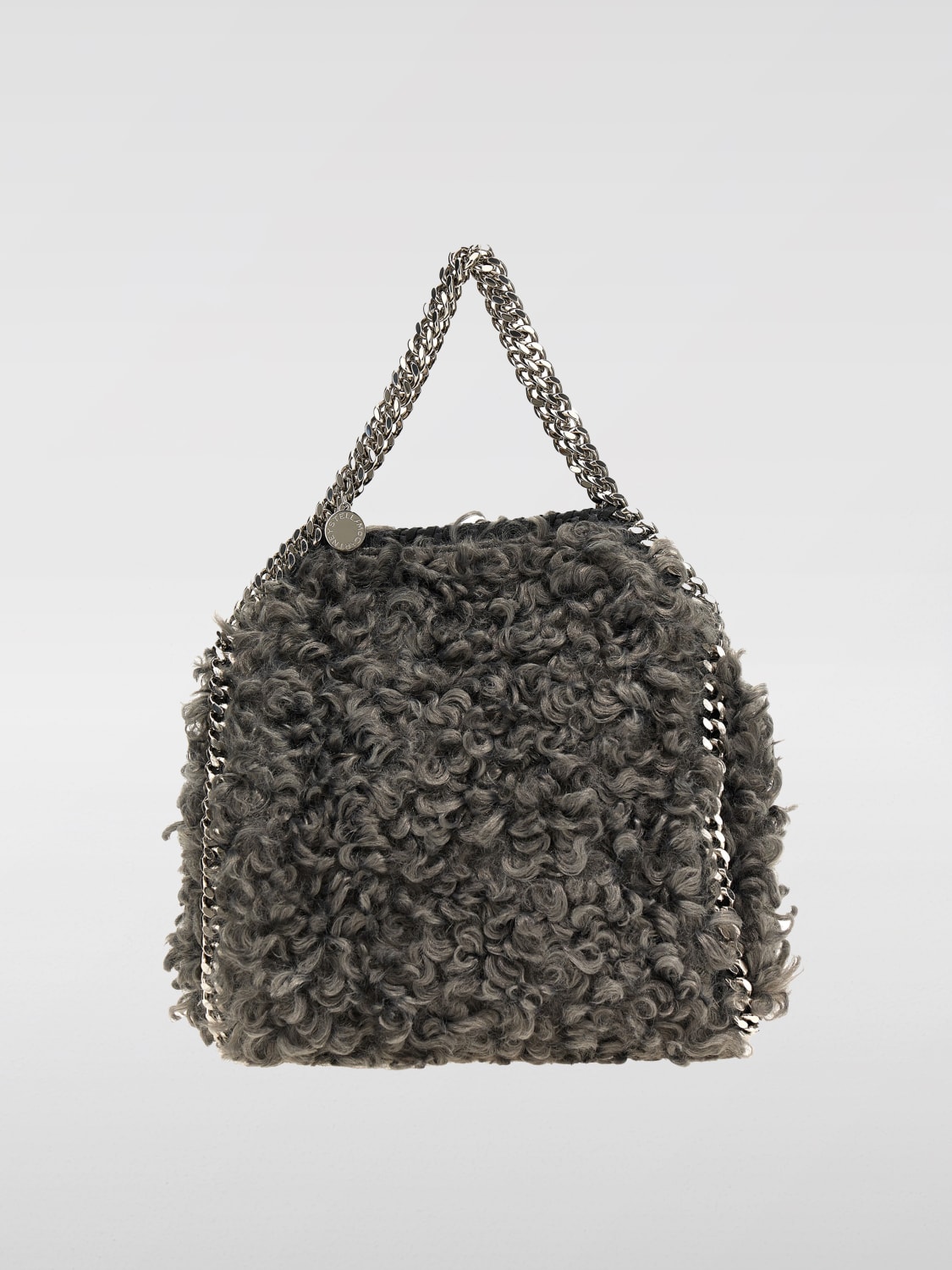 Giglio Borsa Falabella Teddy Plush Stella McCartney in shearling