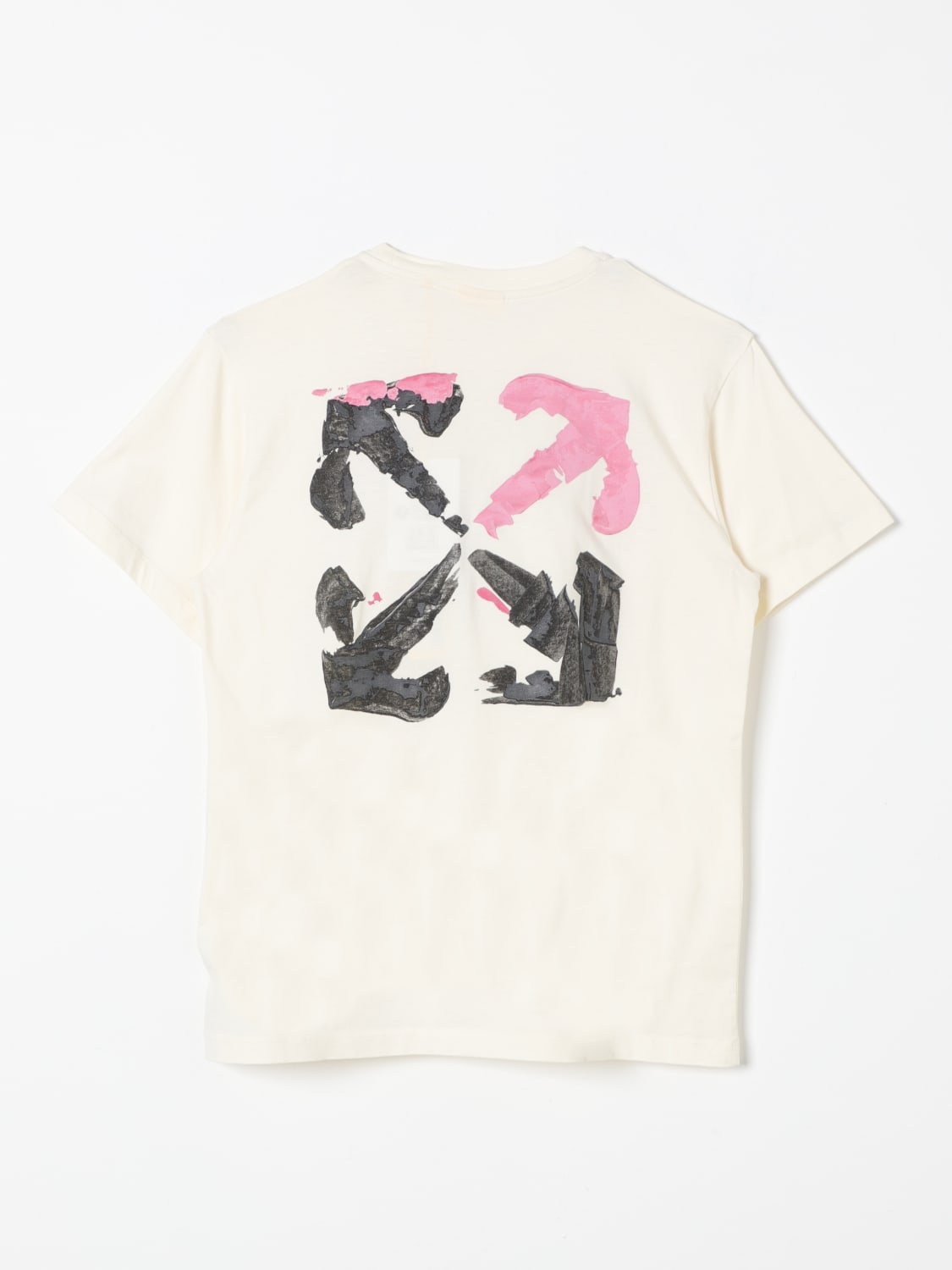 OFF-WHITE KIDS 티셔츠: 티셔츠 남아 Off-white Kids, 화이트 - Img 2