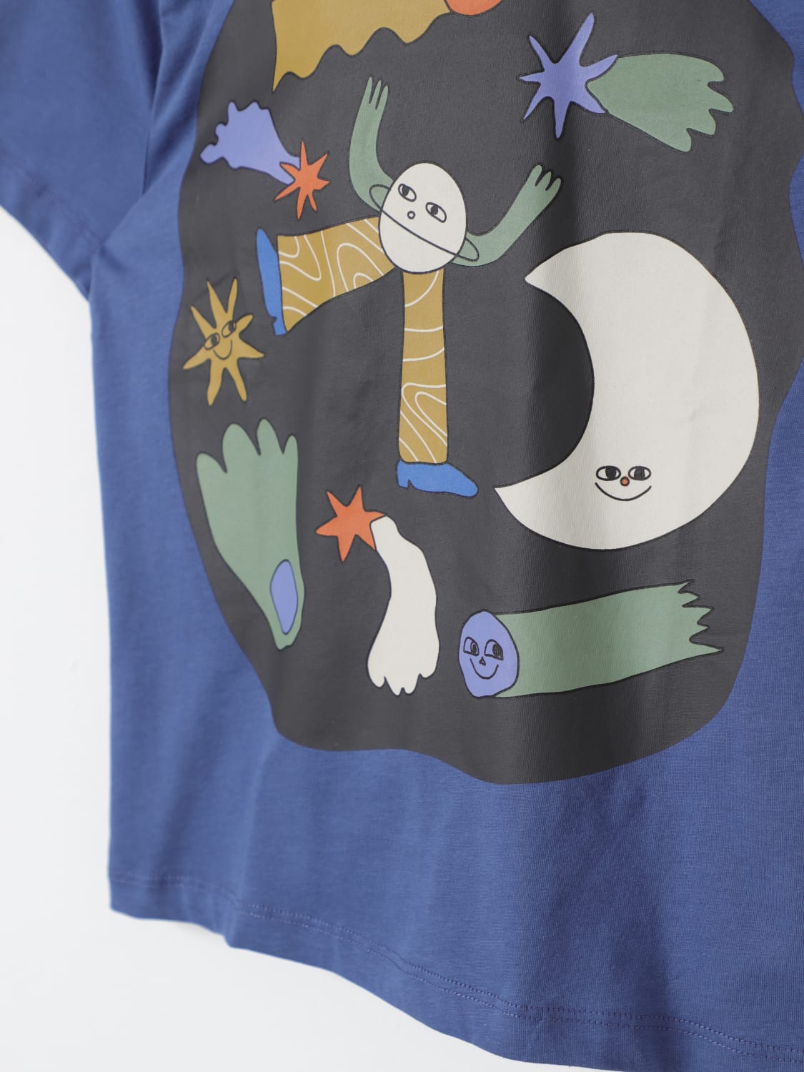 STELLA MCCARTNEY KIDS T-SHIRT: T-shirt kids Stella McCartney Kids, Blue - Img 3