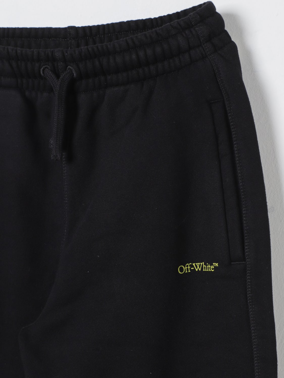 OFF-WHITE KIDS PANTS: Pants kids Off-white Kids, Black - Img 3