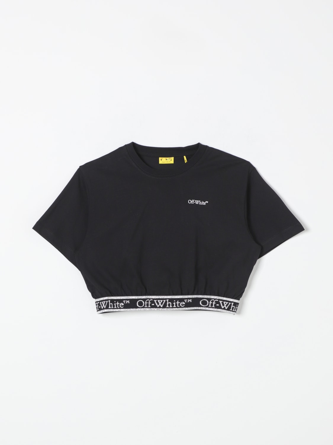 OFF-WHITE KIDS CAMISETA: Camiseta niños Off-white Kids, Negro - Img 1