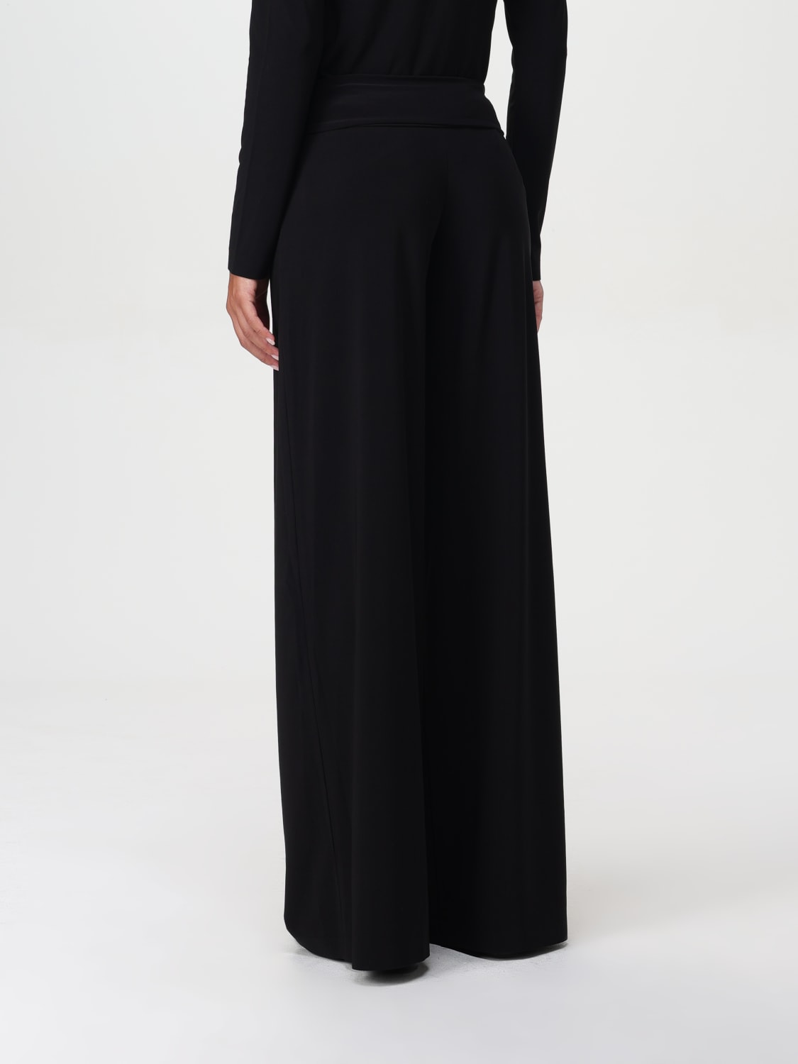 パンツ NORMA KAMALI Women Straight Pants KK4257 PL111 001 Black STRAIGHT LEG PANT – Black – Norma Kamali