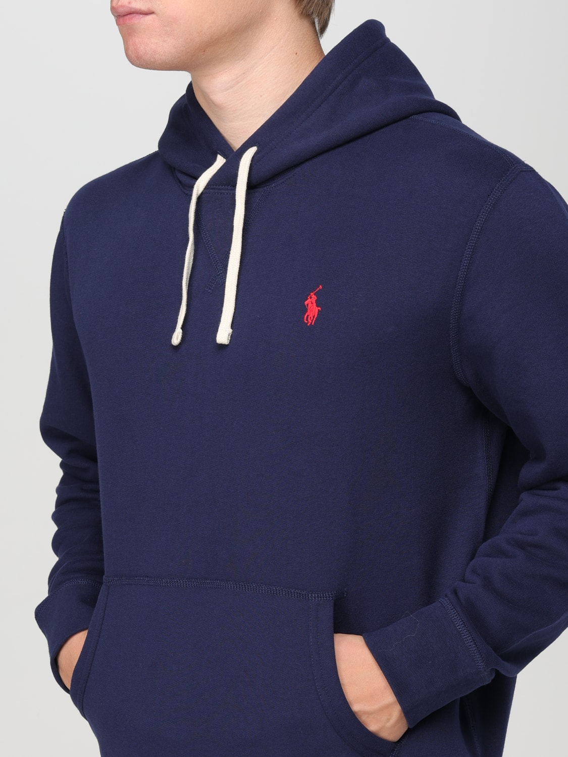 POLO RALPH LAUREN SWEATSHIRT: Sweatshirt men Polo Ralph Lauren, Blue - Img 3