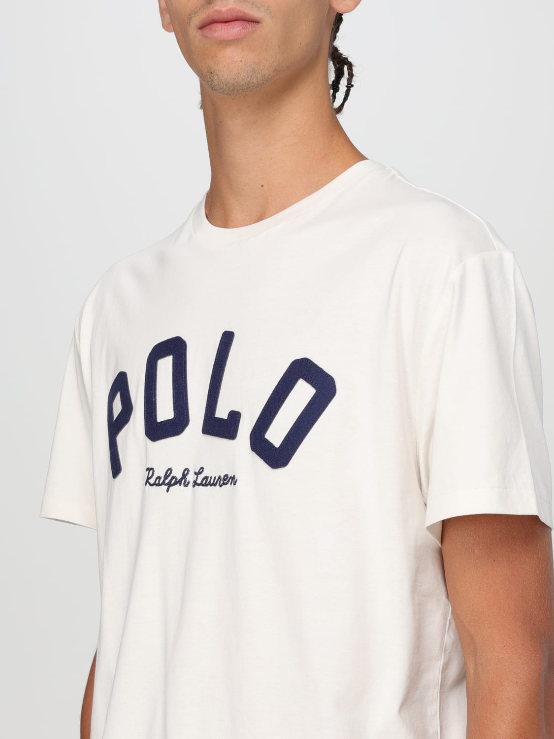 POLO RALPH LAUREN T-SHIRT: T-shirt men Polo Ralph Lauren, White - Img 3