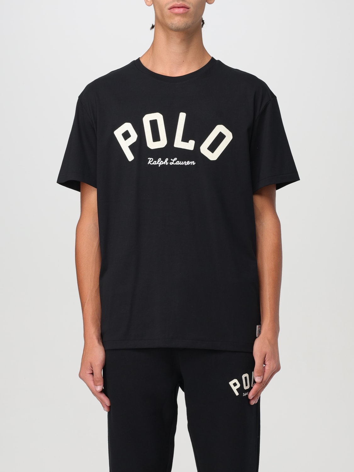 POLO RALPH LAUREN T-SHIRT: T-shirt men Polo Ralph Lauren, Black - Img 1