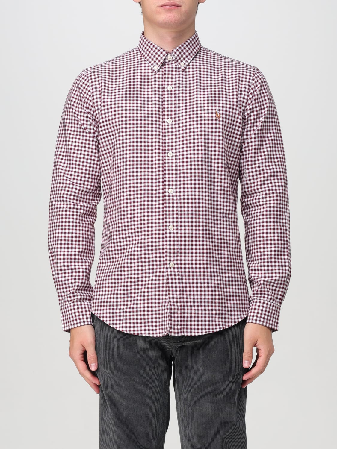 POLO RALPH LAUREN CAMISA: Camisa hombre Polo Ralph Lauren, Violeta - Img 1