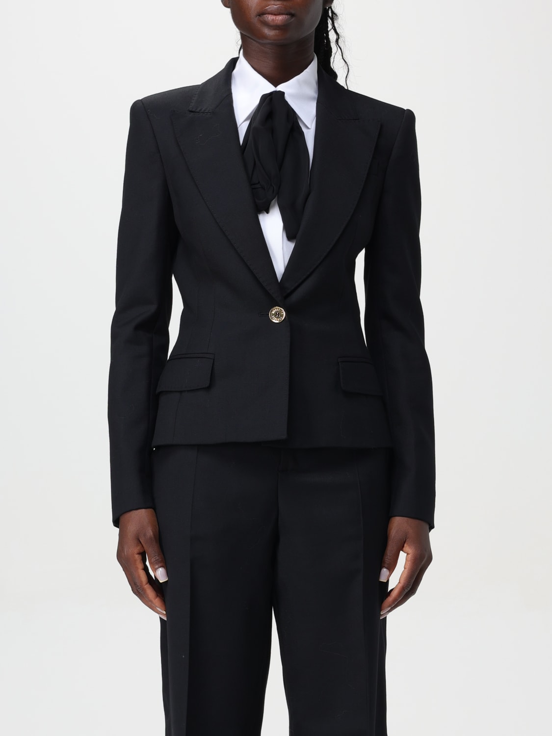 MOSCHINO COUTURE BLAZER: Veste femme Moschino Couture, Noir - Img 1