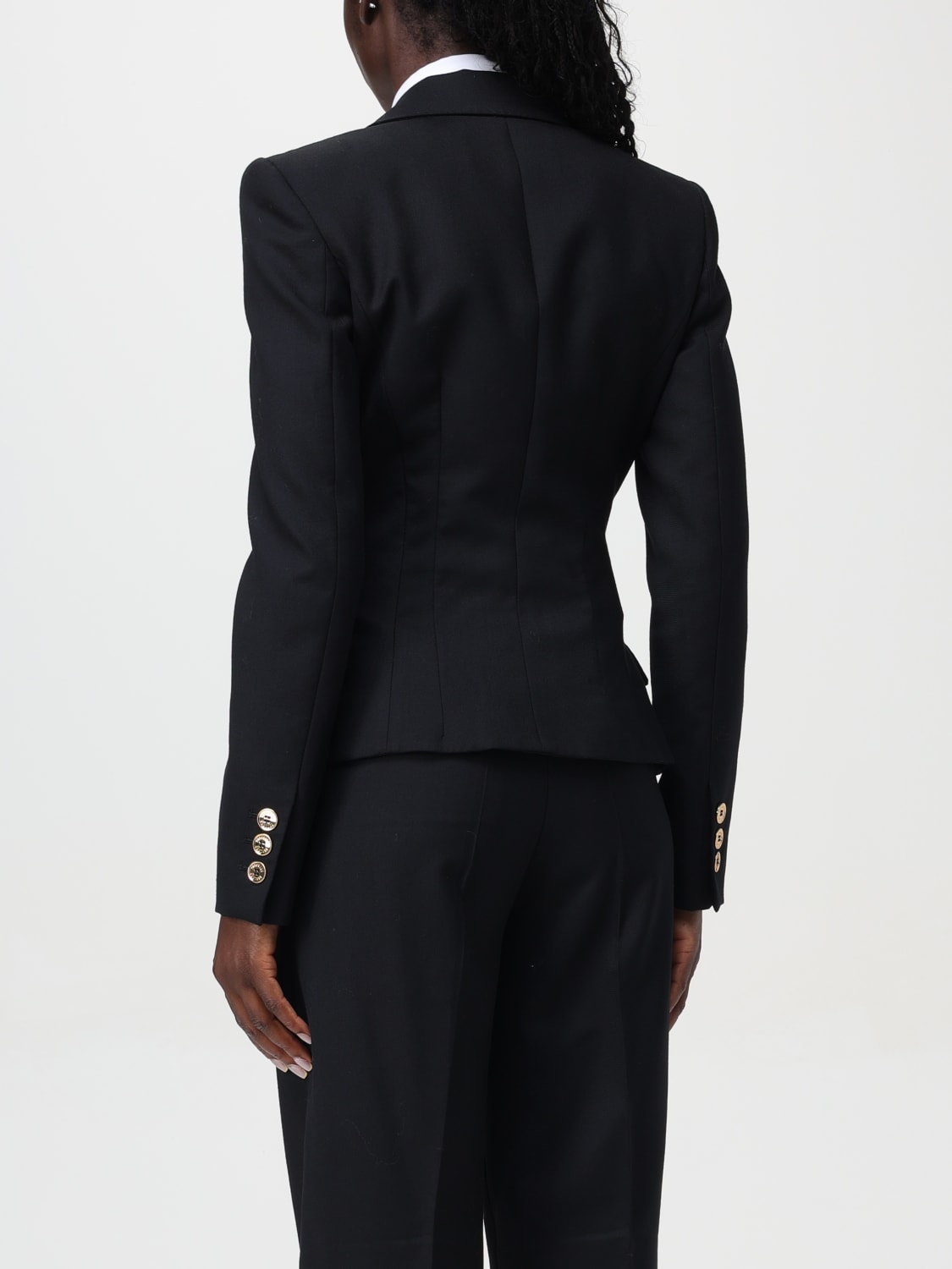 MOSCHINO COUTURE BLAZER: Veste femme Moschino Couture, Noir - Img 3