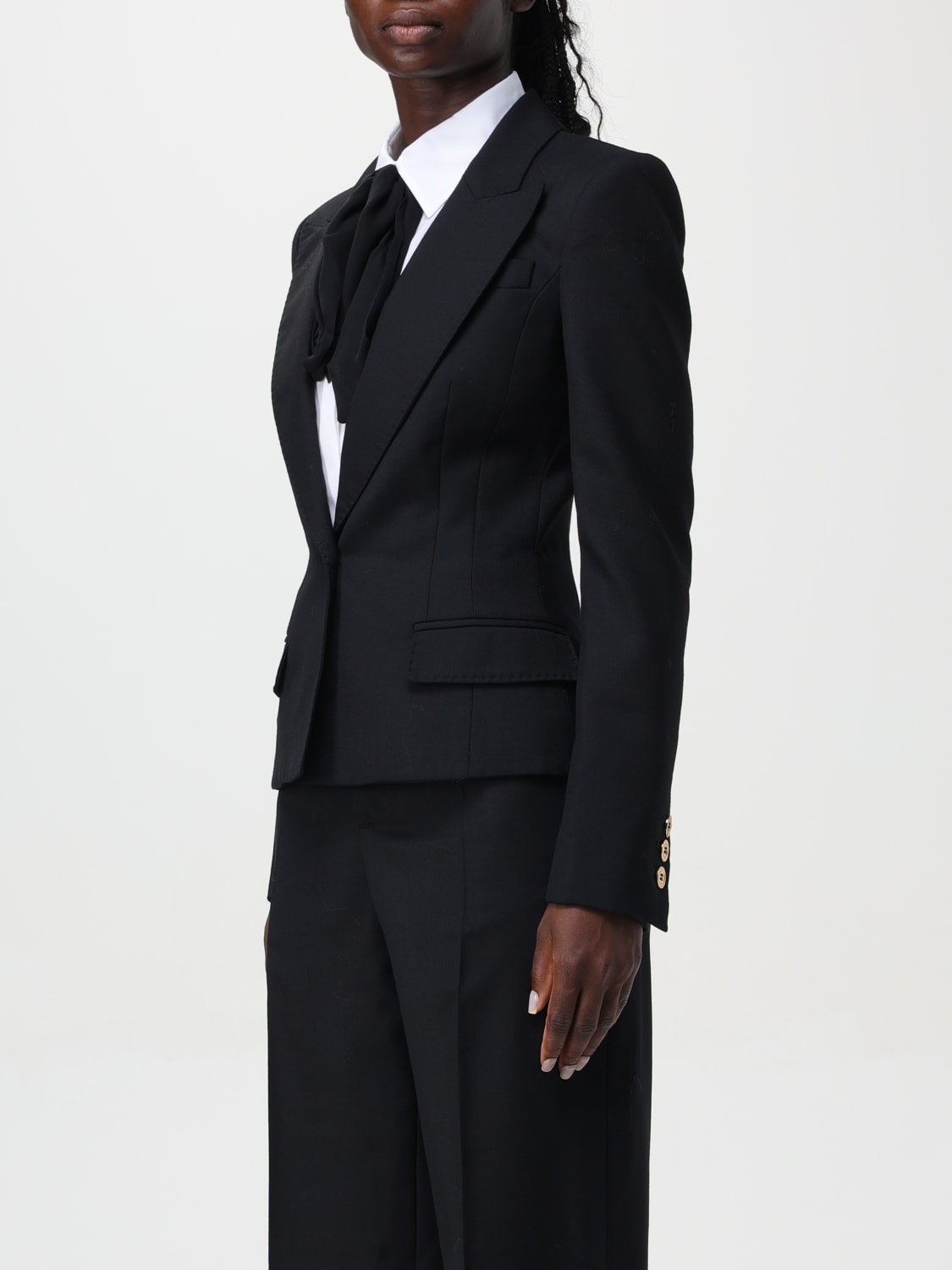 MOSCHINO COUTURE BLAZER: Veste femme Moschino Couture, Noir - Img 4