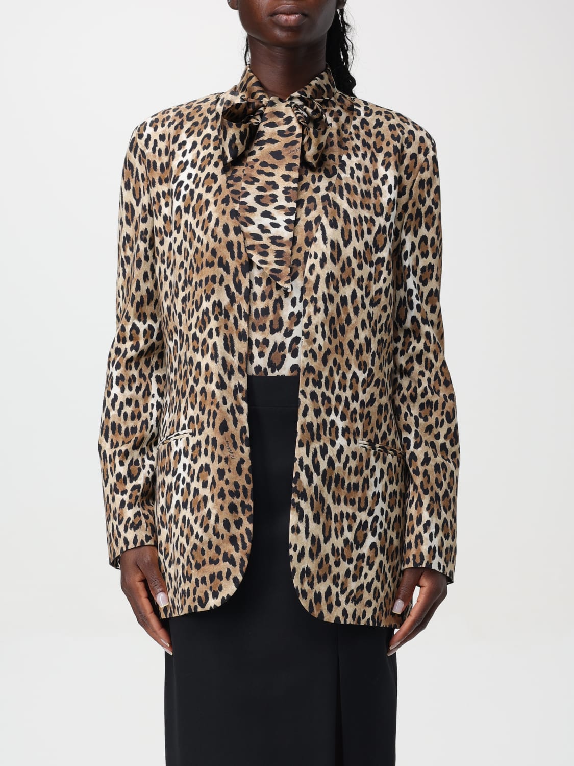 Giglio Blazer animalier Moschino Couture