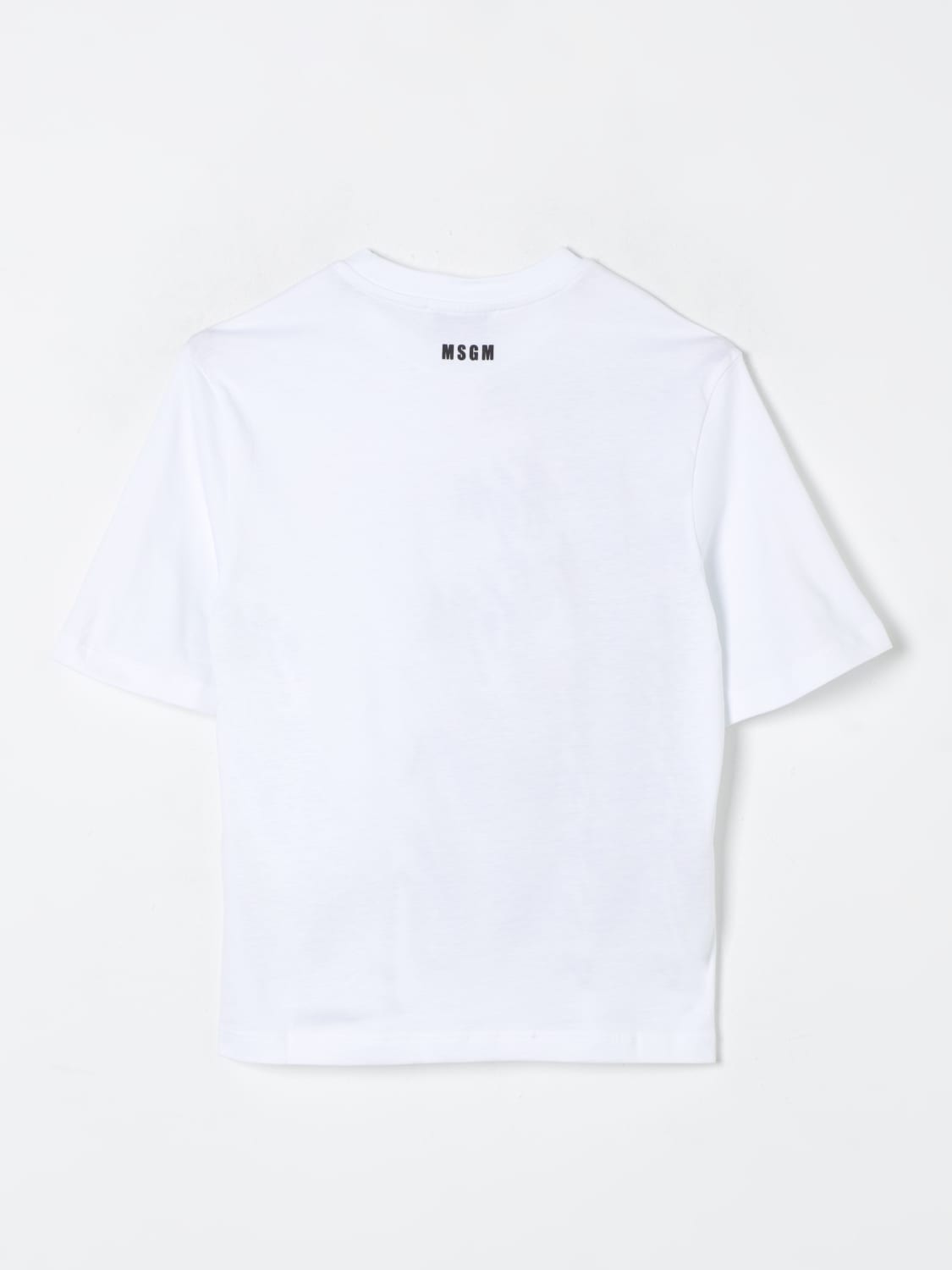 MSGM KIDS T-SHIRT: T-shirt enfant MSGM Kids, Blanc - Img 2