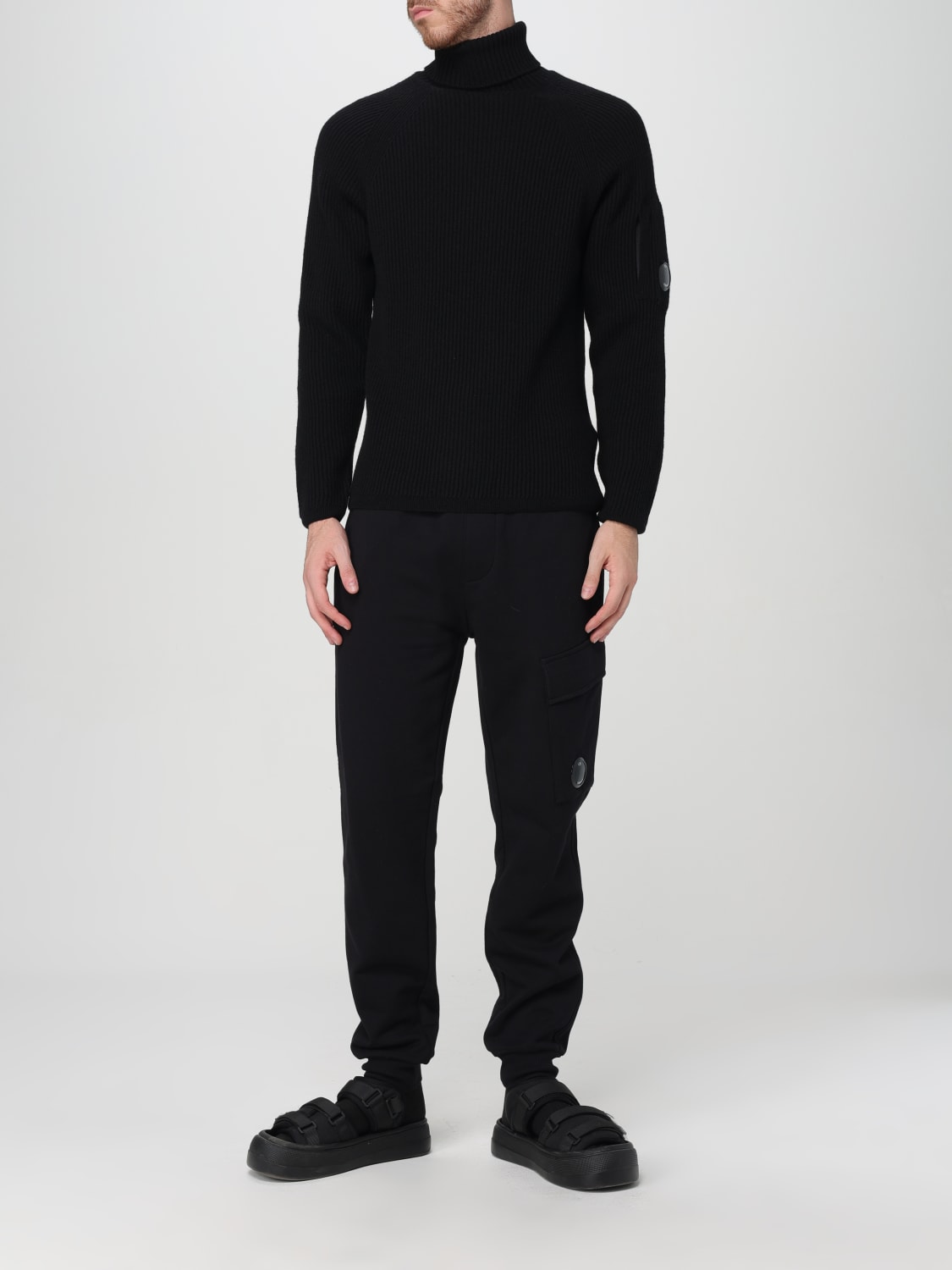 C.P. COMPANY SWEATER: Sweater men C.P. Company, Black - Img 2