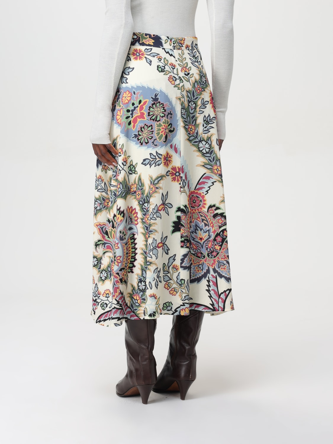 ETRO SKIRT: Skirt woman Etro, Beige - Img 3