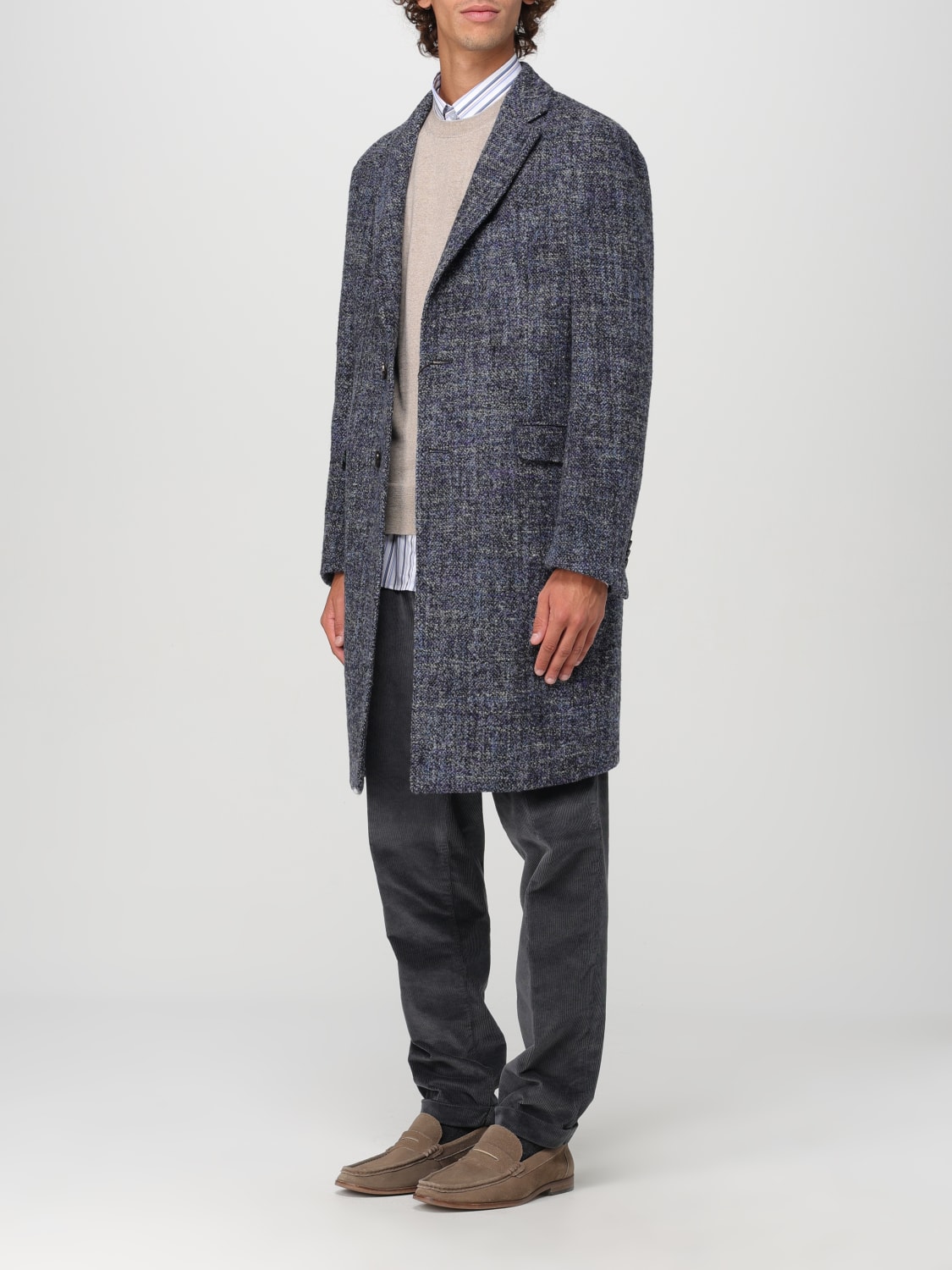 ETRO COAT: Coat men Etro, Multicolor - Img 4