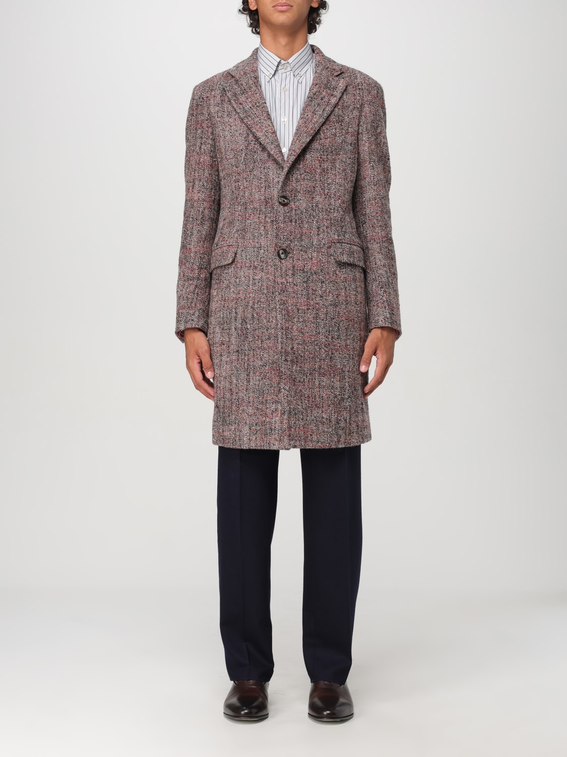 ETRO COAT: Coat men Etro, Beige - Img 1