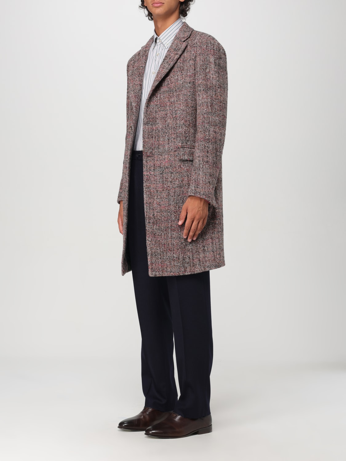 ETRO COAT: Coat men Etro, Beige - Img 4