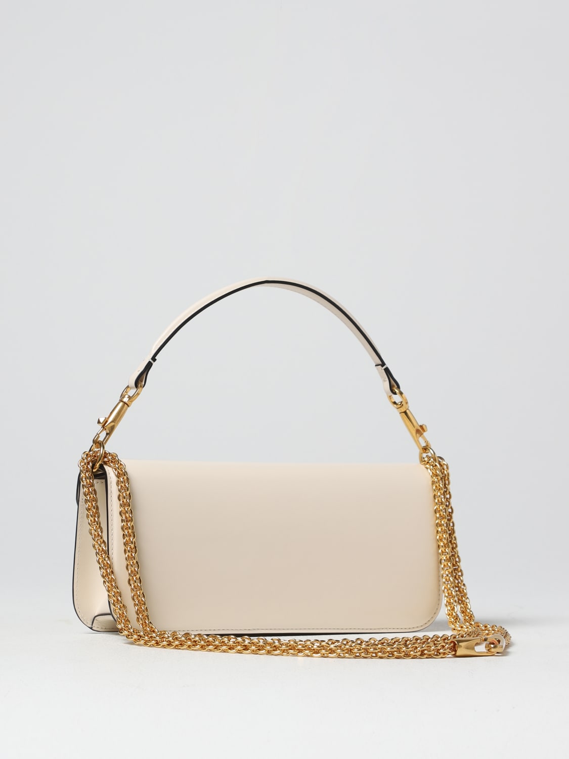 ショルダーバッグ・ポシェット VALENTINO Woman Shoulder bag Ivory 7W2B0K30ZXL I16 Valentino Garavani Locò Calfskin Shoulder Bag for Woman in