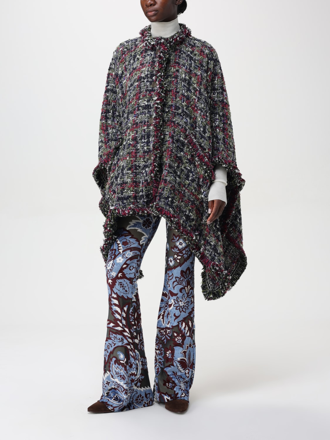 ETRO PANTS: Pants woman Etro, Blue - Img 2