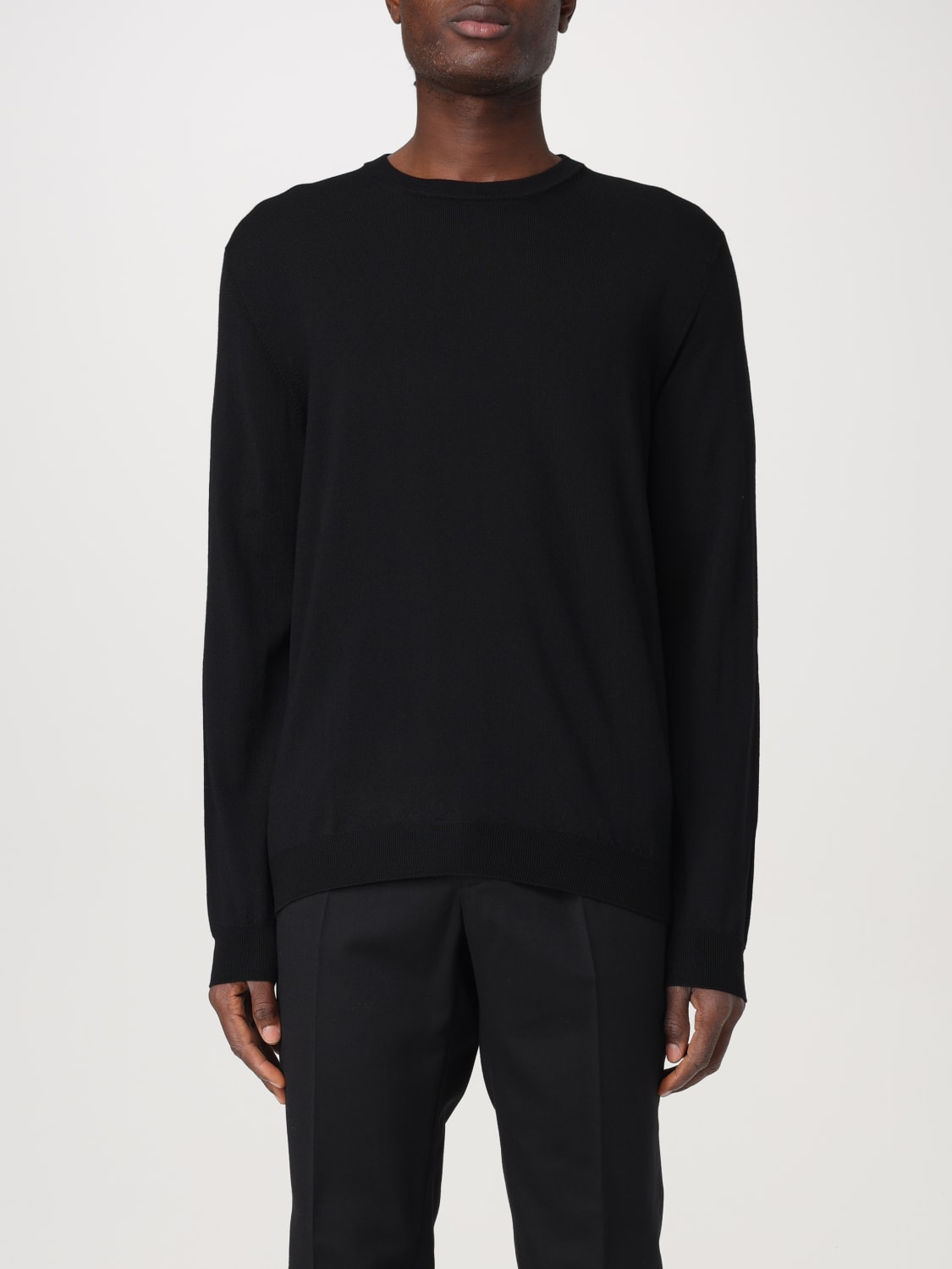 ZANONE SWEATER: Sweatshirt men Zanone, Black - Img 1