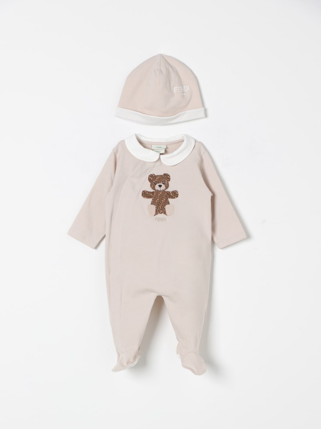 FENDI PACK: Pack kids Fendi, Beige - Img 1