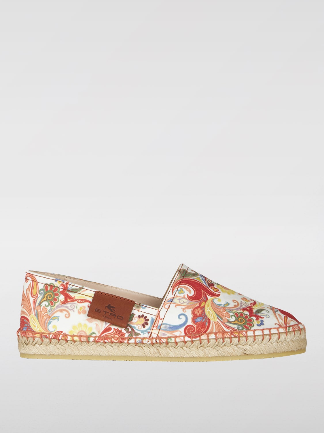 Giglio Espadrillas Paisley Etro in canvas stampata