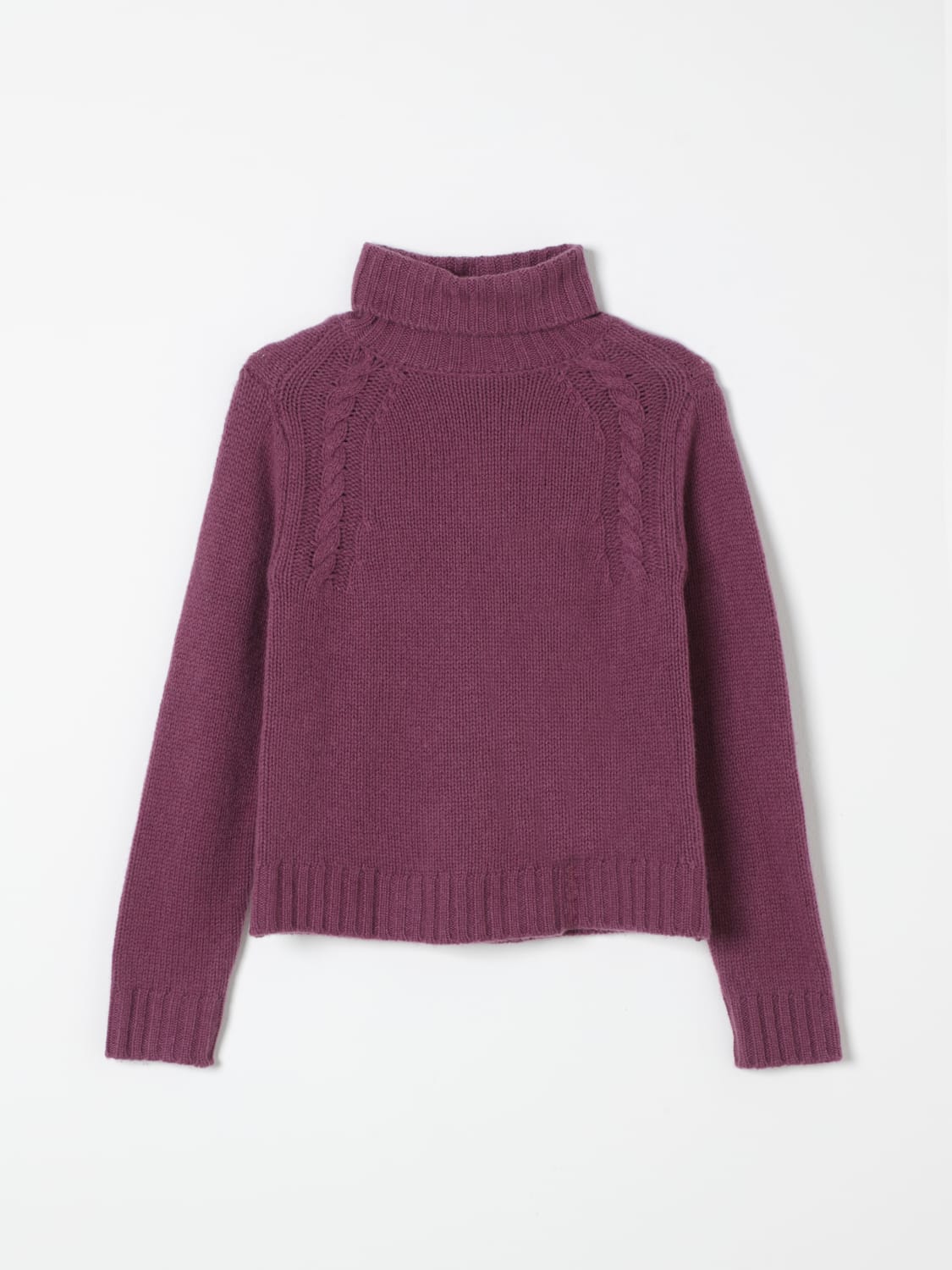 BONPOINT SWEATER: Sweater kids Bonpoint, Violet - Img 1