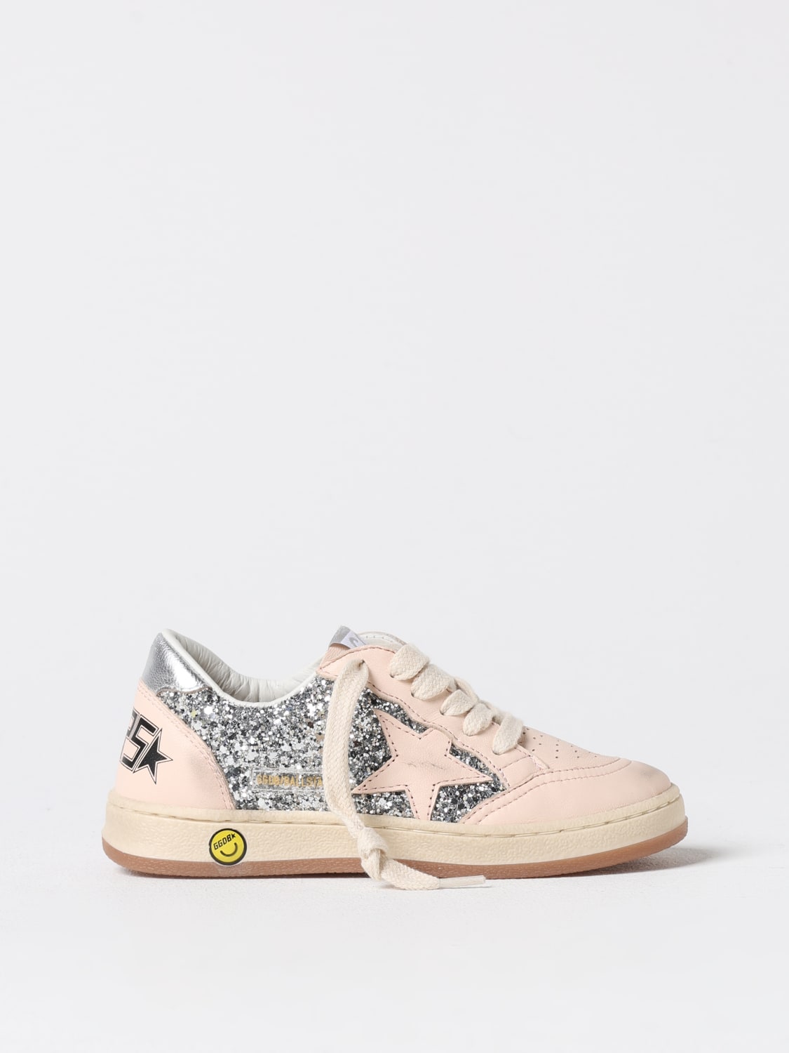 GOLDEN GOOSE SNEAKERS: Golden Goose girls' sneakers, Silver - Img 1