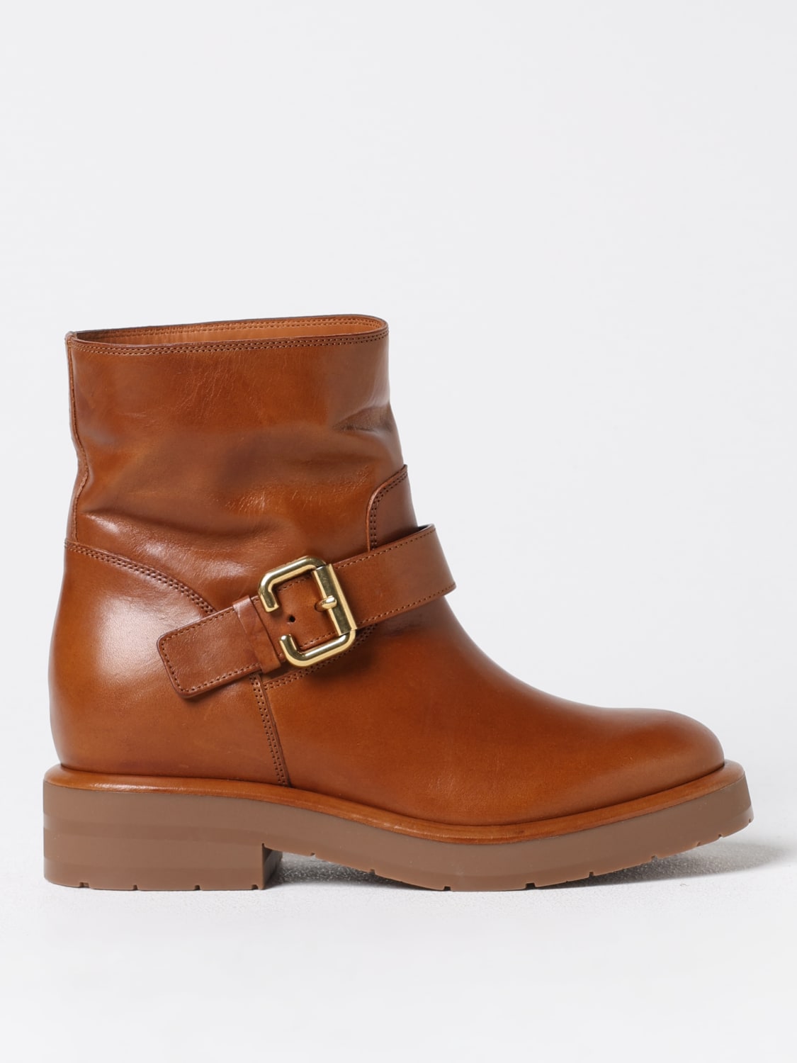 CHLOÉ FLACHE STIEFELETTEN: Stiefel damen ChloÉ, Braun - Img 1