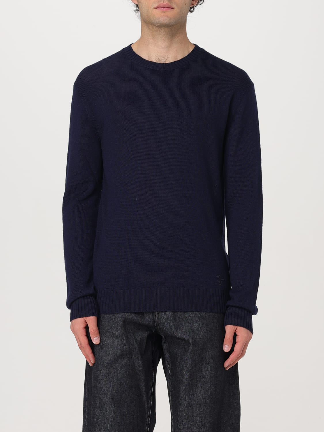 JIL SANDER SWEATER: Sweater men Jil Sander, Blue - Img 1