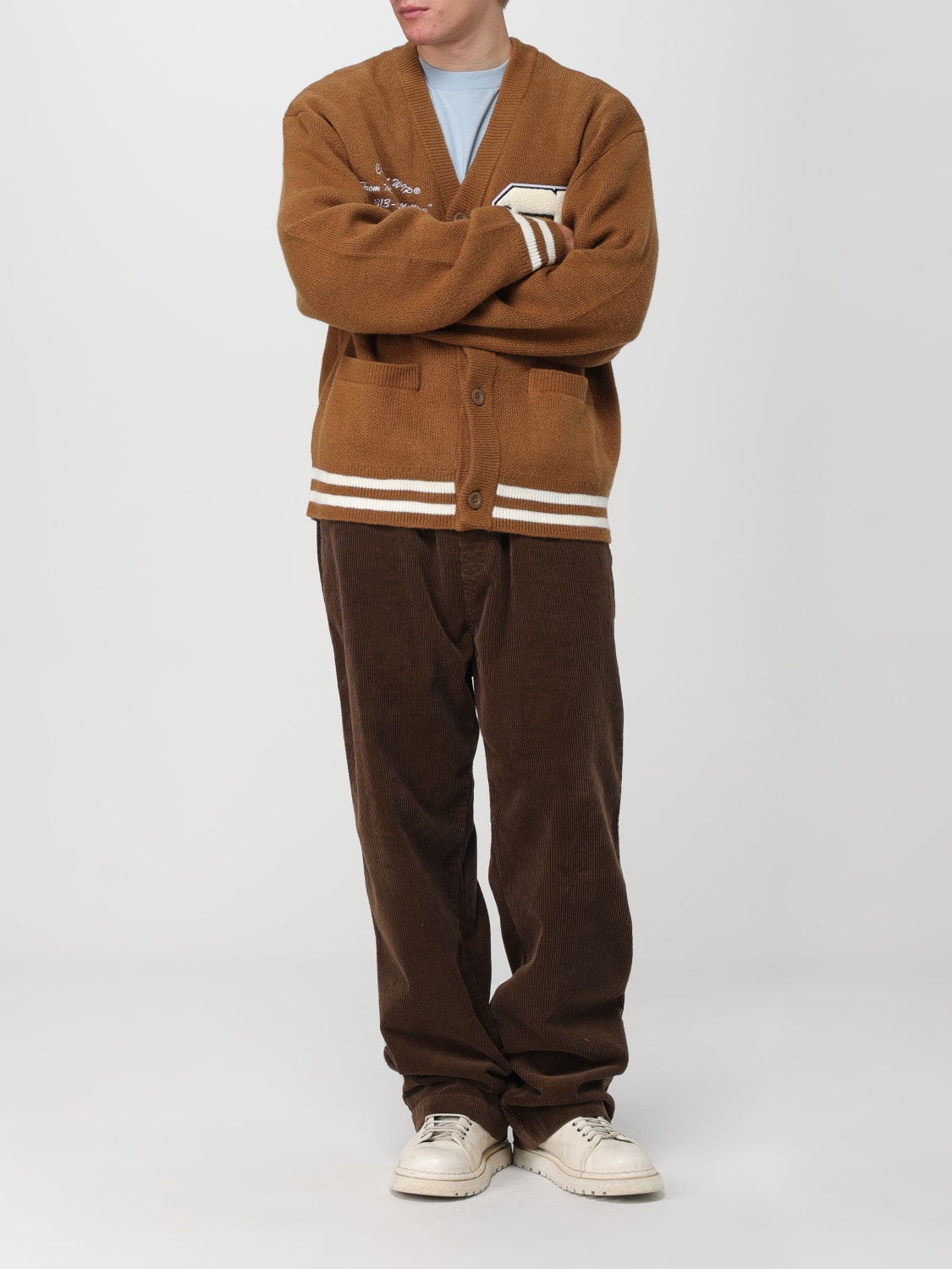 CARHARTT WIP：カーディガン メンズ - ブラウン | GIGLIO.COM