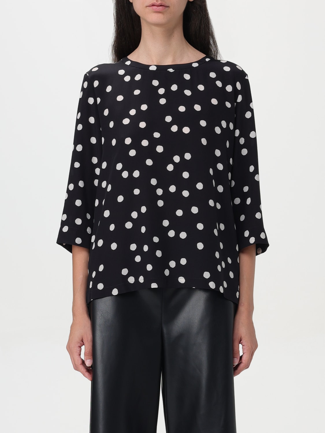 Giglio Blusa a pois 's Max Mara in seta