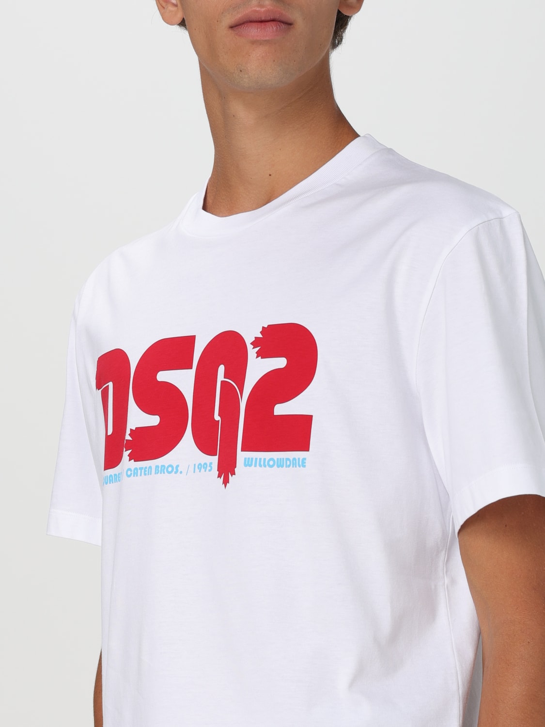 DSQUARED2 T-SHIRT: T-shirt men Dsquared2, White - Img 3