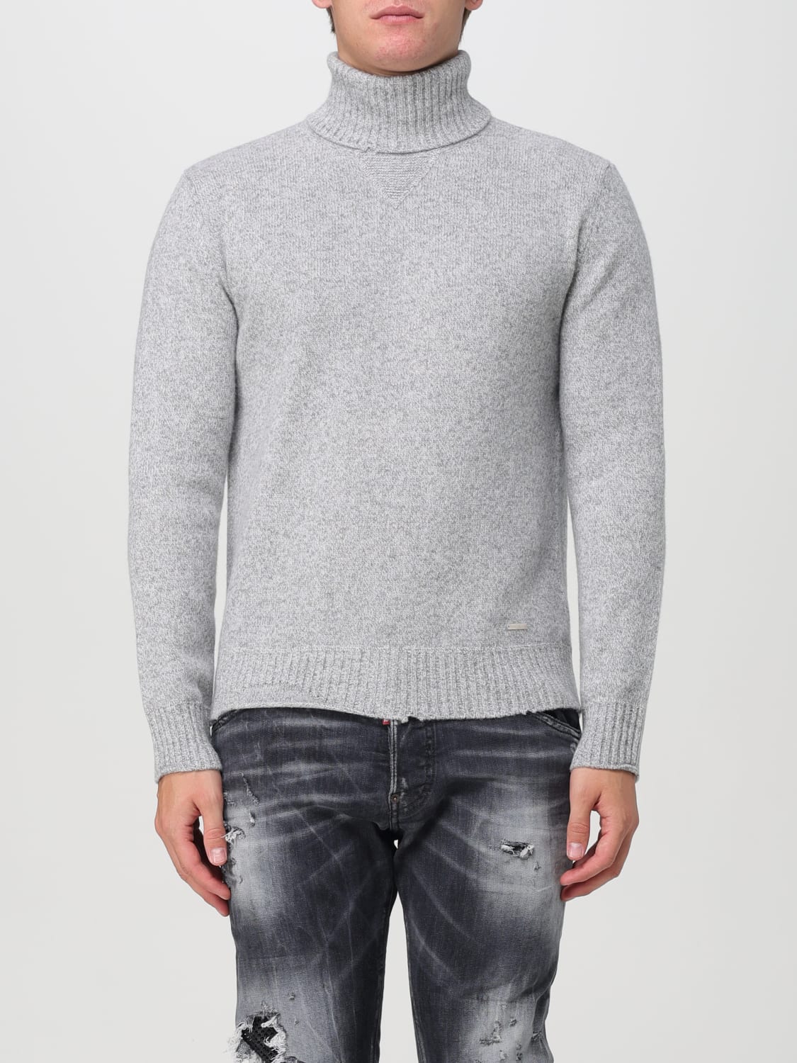 DSQUARED2 PULLOVER: Pullover herren Dsquared2, Grau - Img 1