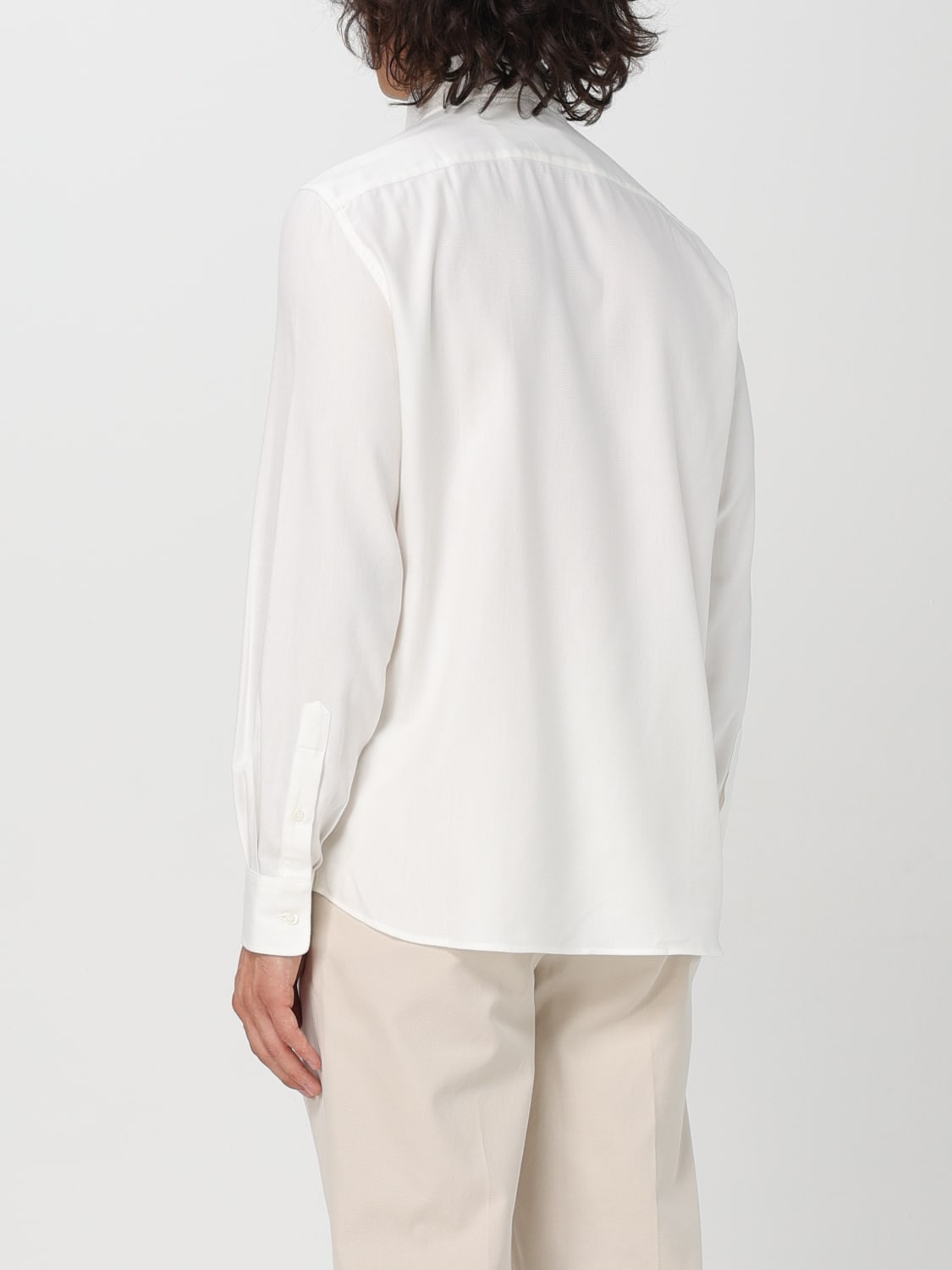 BRUNELLO CUCINELLI SHIRT: Shirt men Brunello Cucinelli, White - Img 3