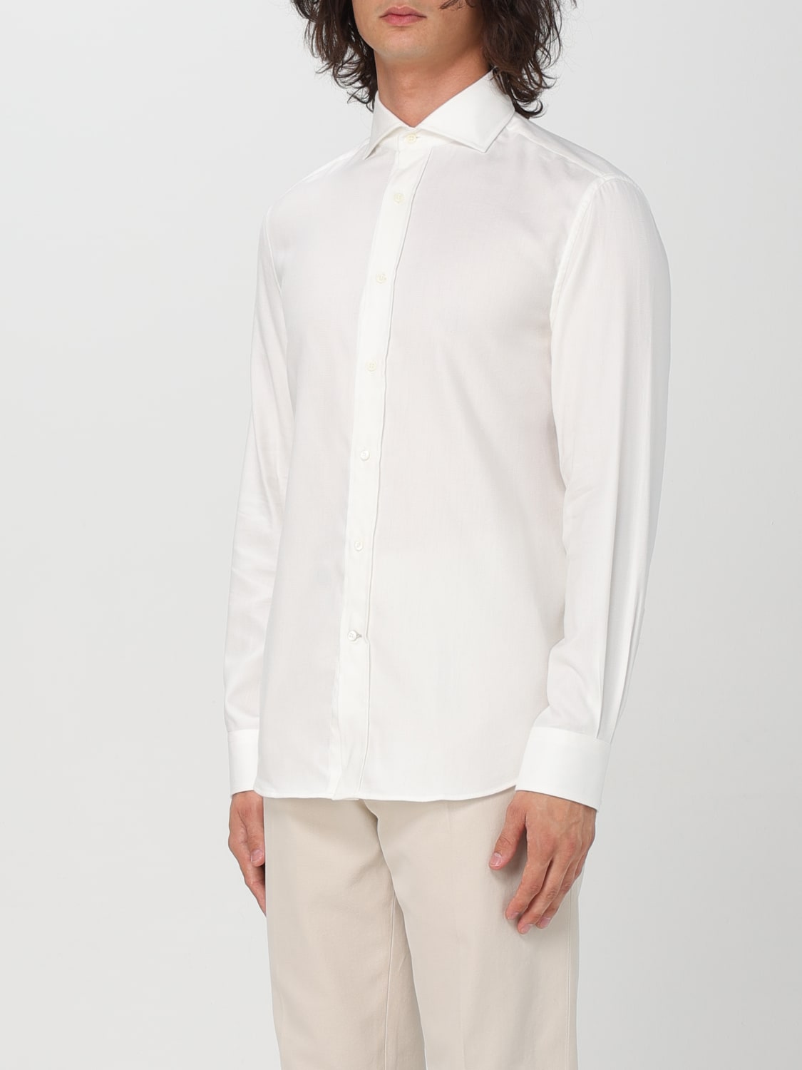 BRUNELLO CUCINELLI SHIRT: Shirt men Brunello Cucinelli, White - Img 4