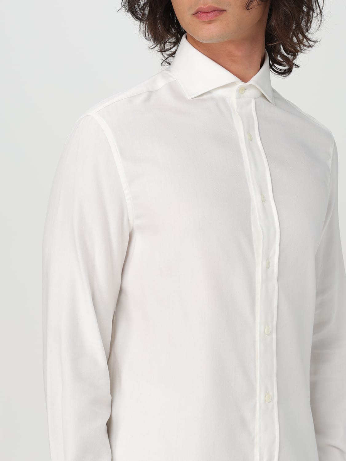 BRUNELLO CUCINELLI SHIRT: Shirt men Brunello Cucinelli, White - Img 5