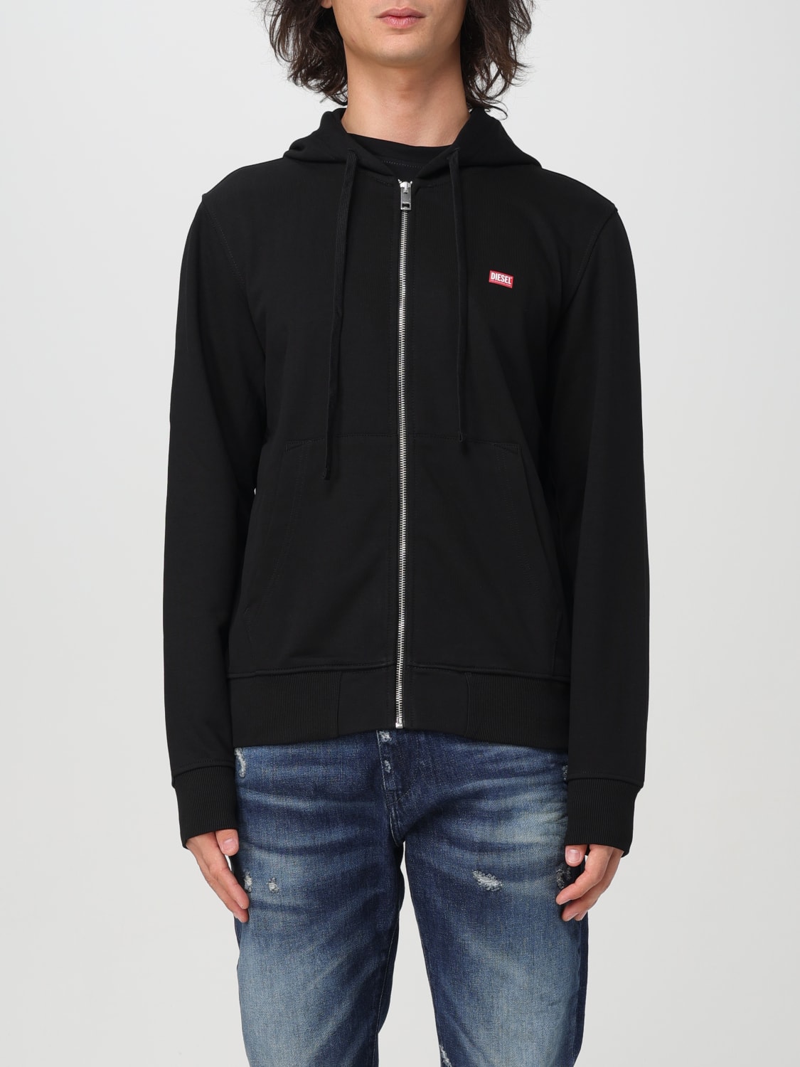 DIESEL SWEATSHIRT: Sweatshirt men Diesel, Black - Img 1