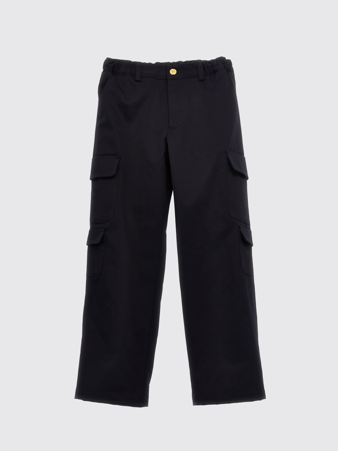 VERSACE PANTS: Pants kids Versace, Blue - Img 1