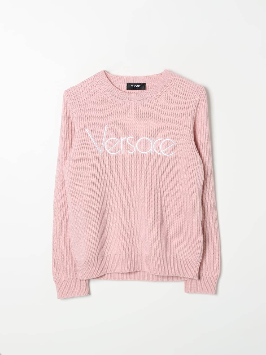 VERSACE SWEATER: Sweater kids Versace, Pink - Img 1